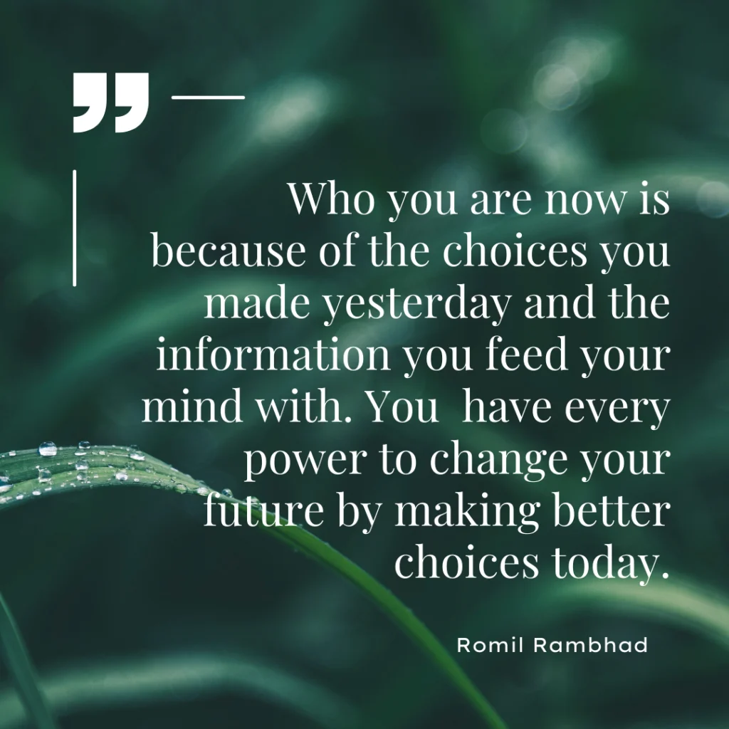 Goal Quote by Romil